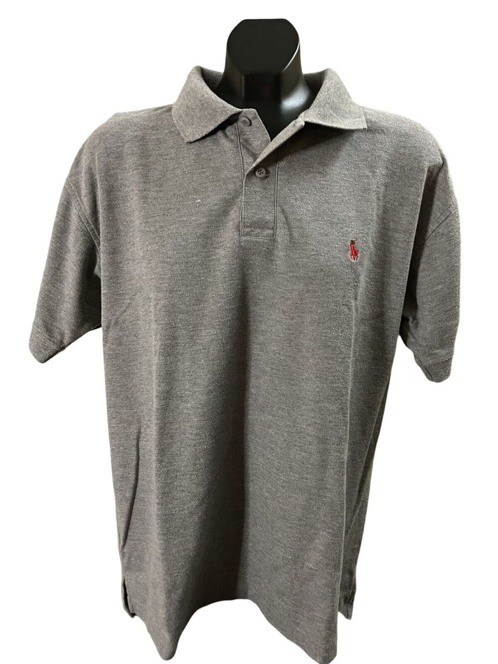 Polo Ralph Lauren Classic Grey Polo Shirt - Size XL